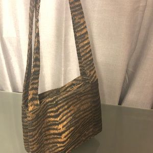 Tianni animal print shoulder bag